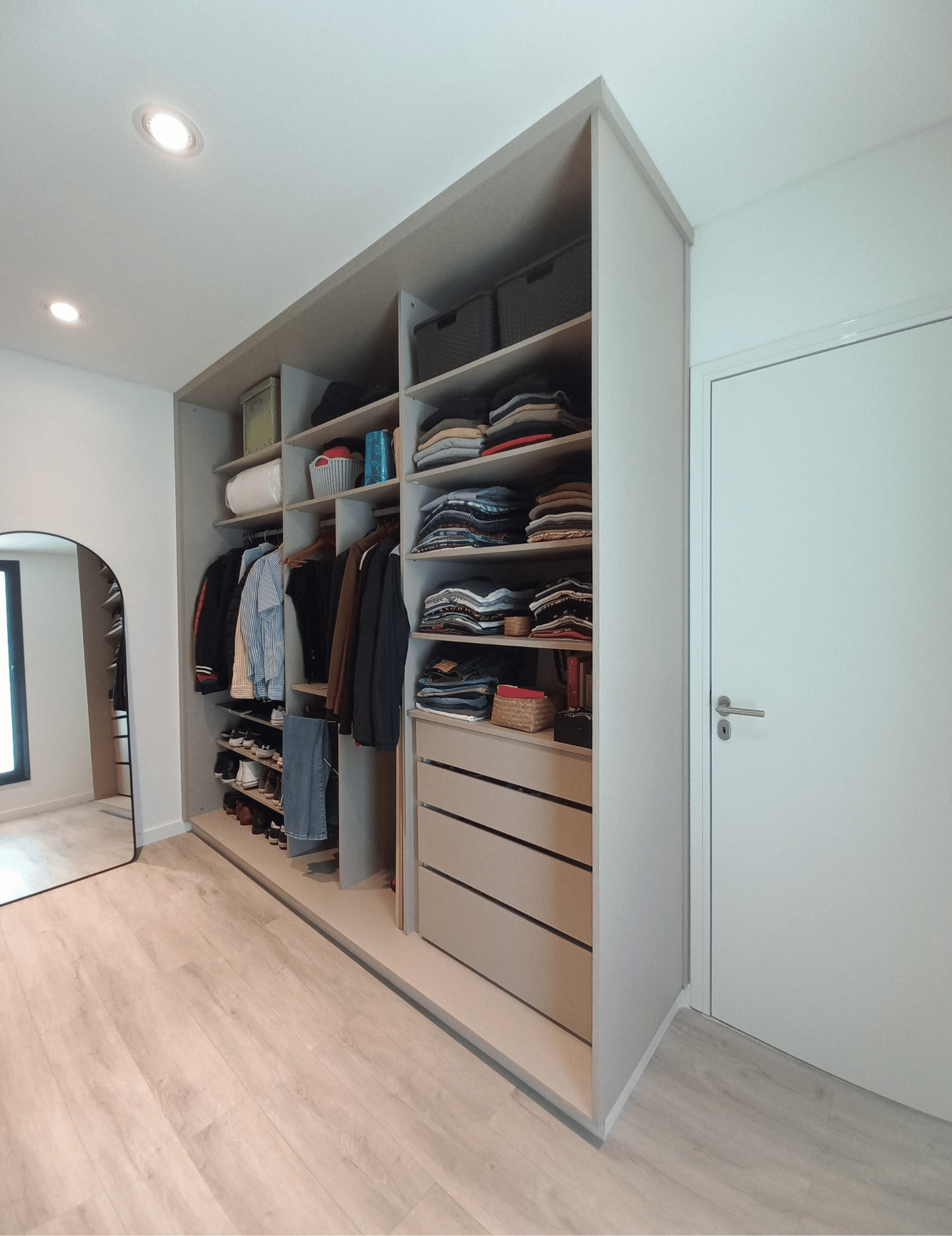 Vestidor de melamina para accesorios - Imagen 13